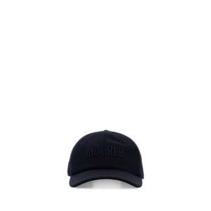 Moorer Men Navy Blue Wool Baseball Cap